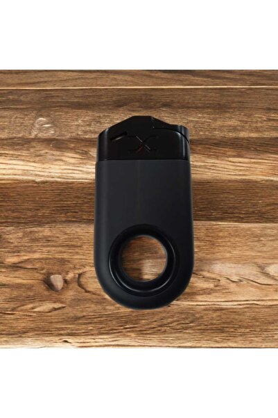 DURUSOY Tekrar Dolduralabilir Ortası Delikli ve Rüzgarlı Şık Estetik Çakmak