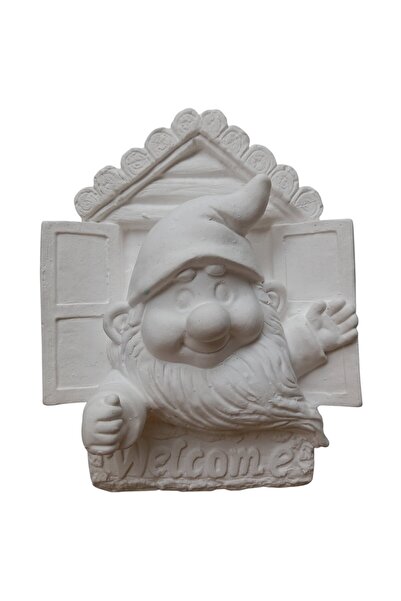 escoines koleksiyon Escoines Welcome Cücesi Dekoratif Duvar Süsü Biblo Boyana...