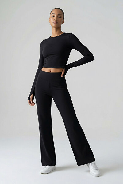 Sour Cherry Hold on Crop Finger-Through Bodysuit