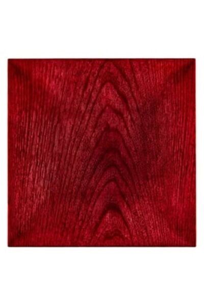 OEM Decorative Square Plastic Plate 30x30x2cm