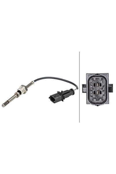 Hella Senzor Temperatura Gaze Evacuare Chevrolet Aveo Opel Astra J/Corsa D/Me...