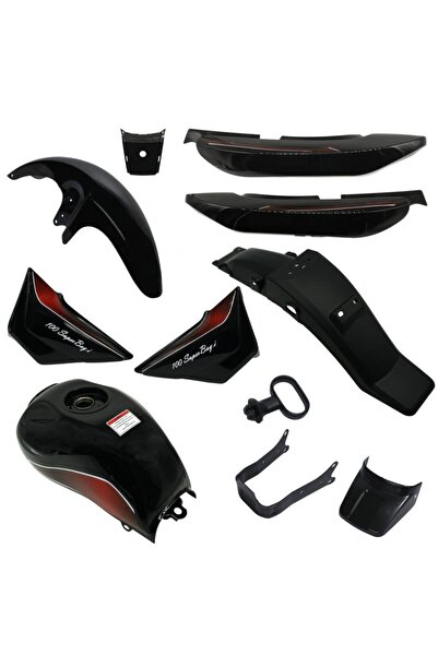 SEVGENT Mondial Mg 100İ Superboy Kaporta Seti Siyah (Enjeksiyonlu)