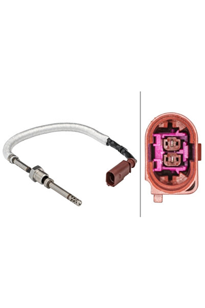 Hella Senzor Temperatură Gaz Evacuare Audi A4 Allroad B8/A4 B8/A5
