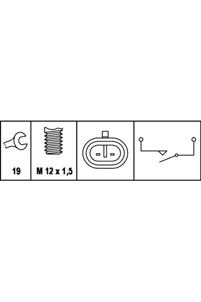 Hella Comutator Lampa Marsalier Chevrolet Lacetti Daewoo Cielo