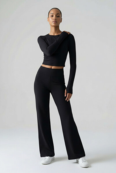 Sour Cherry Every Form Flared Leggings