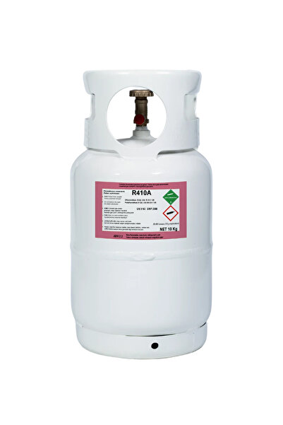 TR R410A Tekrar Doldurulabilir Tüpte 10kg Klima Gazı