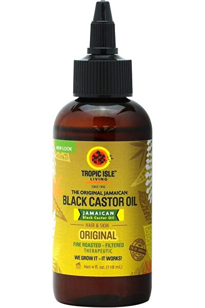 Tropic Isle Living Jamaican Black Castor Oil, 4 Ounce