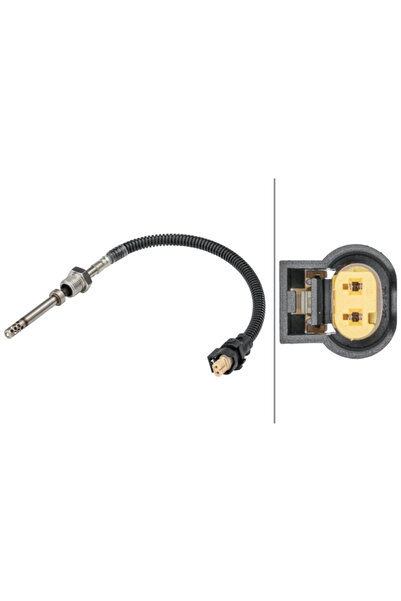 Hella Senzor Temperatura Gaze Evacuare Mercedes-Benz Gl-Class/Gle/Gls