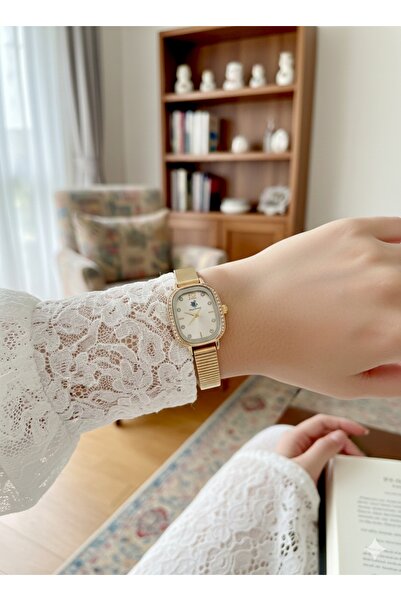 PW POLO WHITE ساعة اليد النسائية