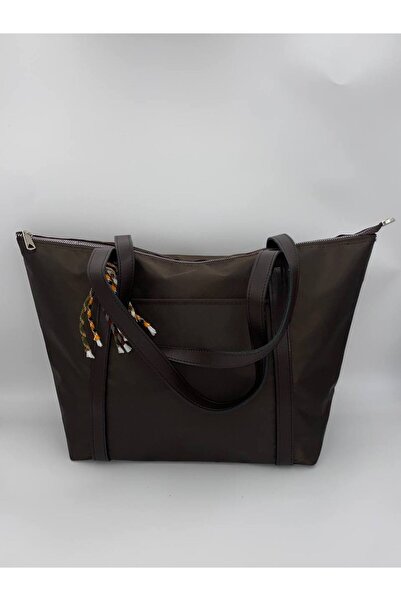 Marvelis Geantă de mână și de umăr pentru femei FARMES din satin - volum mare