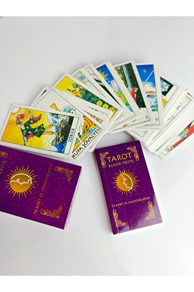 Bumelo بطاقات التاروت الكلاسيكية، مع ملاحظات مع مفهوم الكتابة اليدوية