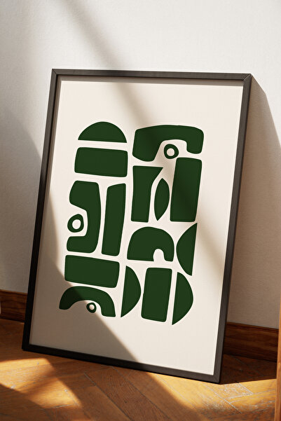 Base Concept Διακοσμητικός πίνακας με έθνικ σχέδια και μποέμ αφίσα (χωρίς πλα...