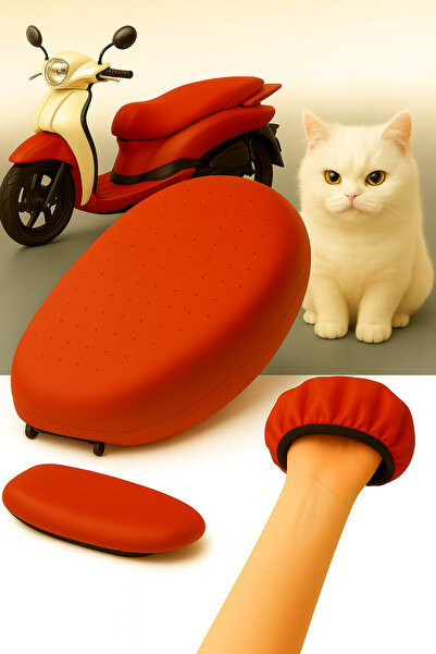 lawrenceshop Husa pentru șa din piele pentru motocicletă Lml Star 4, impermea...