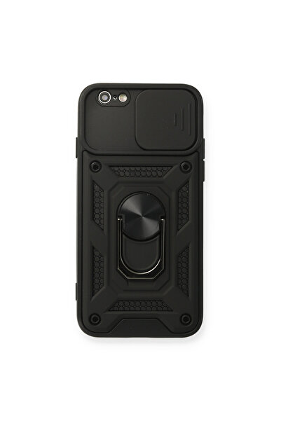 NewFace iPhone 6 Case Pars Silicone with Lens Ring - Black