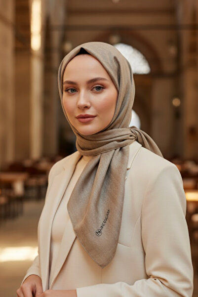 NESSCARF Kadın Eşarp Kare 95x95 Şık ve Günlük Kullanıma Uygun Eşarp