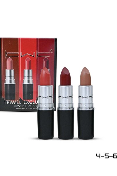KWK set of three creamy lipsticks