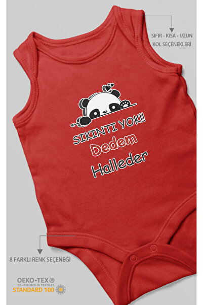 MorivoKids No Problem, Grandpa Will Handle It Printed Baby Bodysuit – Snap Fa...