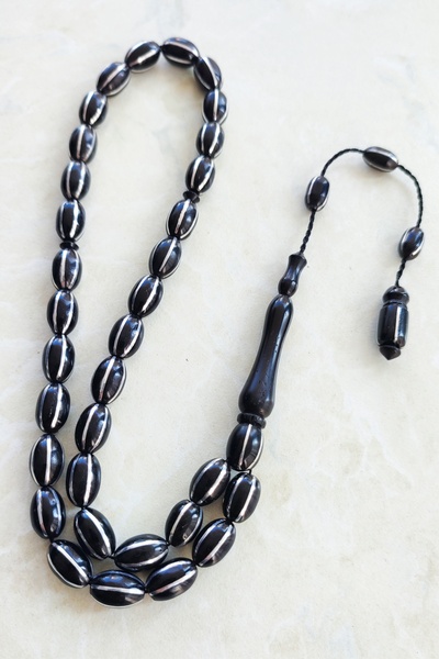 ŞAHBEY TESBİH سبحة كوكا من نحاس يارما، فاخرة ونادرة، بنظام