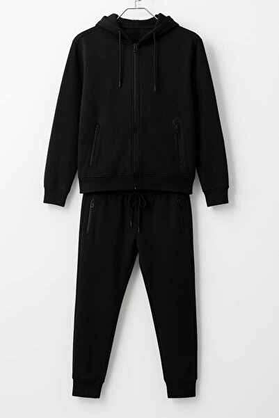 NO BRAND TRENING BARBATI CASUAL CU FERMOAR