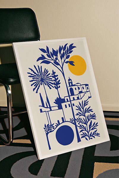 Base Concept Διακοσμητικός πίνακας αφίσας μοντέρνας σχεδίασης με θέμα το τοπί...