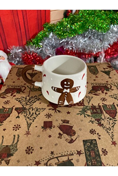 Ceramica Kurabiye Adam Seramik Kupa Hediyelik Kupa Sevgiliye Hediye Yılbaşı H...