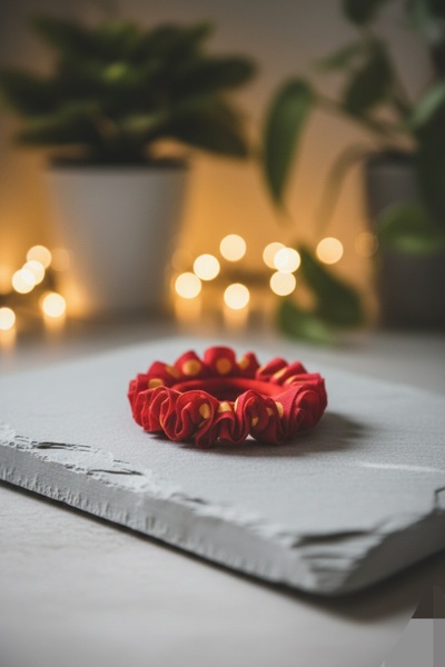 Lovely butik ELASTIC DE PĂR DIN ȚESUT CU FĂRĂ / ACCESORIE DE PĂR PENTRU COPII