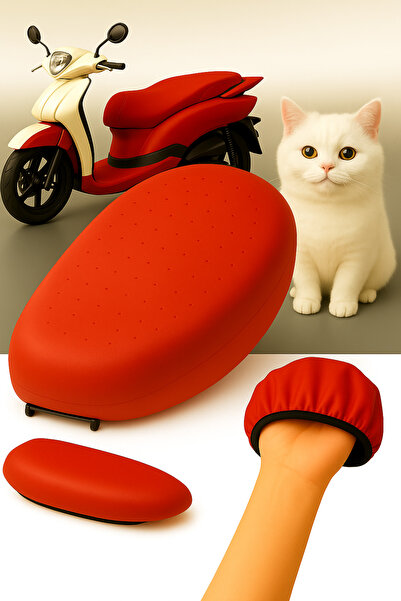 lawrenceshop Husa de scaun din piele impermeabila pentru Yamaha Xmax 250 si Max Scooter Impermeabil