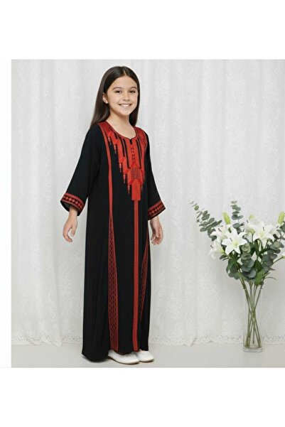 Elegant جلابية بناتي تراثي عسيري