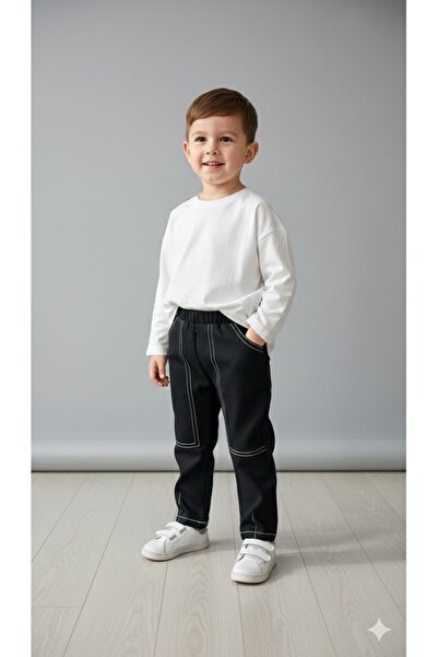 BabyDia Дънки с шевове и детайл на подгъва