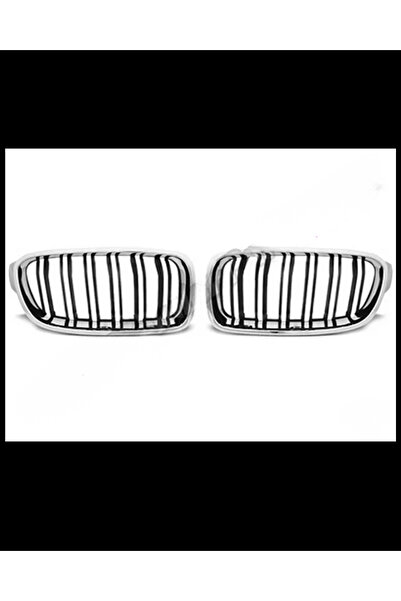 Wender BMW Panjur F30+LCI (Set) Krom/Siyah, Çift Çıtalı 2012-18