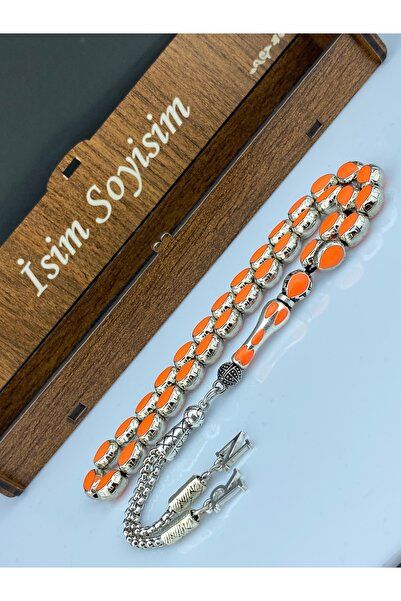 Tesbih Store Mineli Metal Tesbih Kişiye Özel Harfli Püskül Hediyelik Tesbih