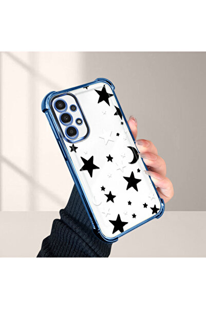 Hontinga حافظة هاتف شفافة متوافقة مع هاتف سامسونج جالاكسي A13 4G من السيليكون...