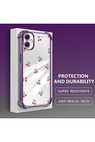 Hontinga حافظة هاتف شفافة من السيليكون الناعم متوافقة مع هاتف سامسونج جالاكسي...