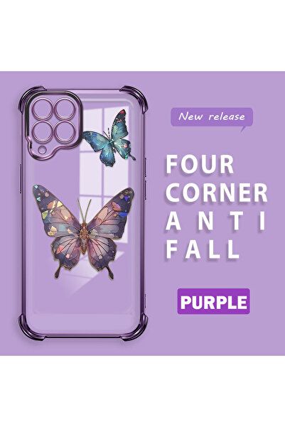 Hontinga حافظة متوافقة مع هاتف سامسونج جالاكسي M33، حافظة هاتف من السيليكون ا...