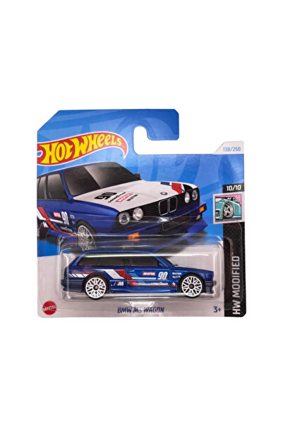 HOT WHEELS BMW M3 Wagon toy car, 1:64 scale, metal, blue
