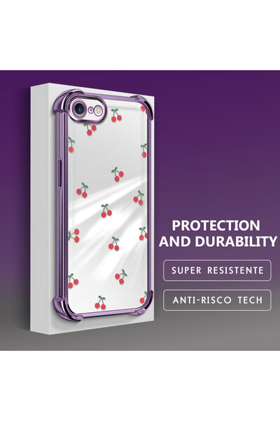 Hontinga حافظة هاتف شفافة من السيليكون الناعم متوافقة مع iPhone 7/8/SE 2020 2...