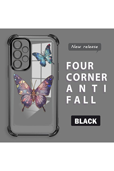 Hontinga حافظة متوافقة مع هاتف سامسونج جالاكسي A32، حافظة هاتف من السيليكون ا...