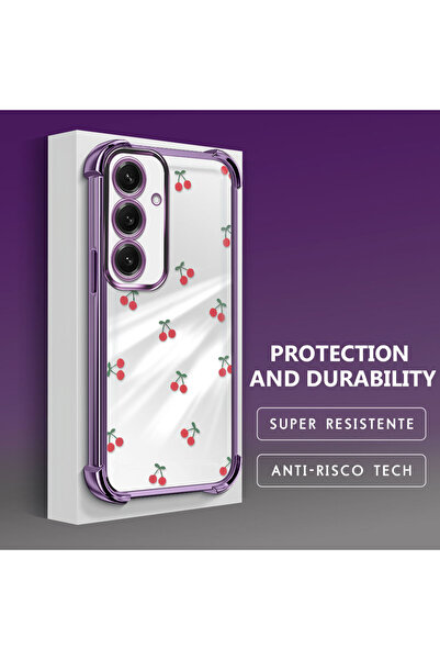 Hontinga جراب هاتف شفاف من السيليكون الناعم متوافق مع هاتف سامسونج جالاكسي S2...