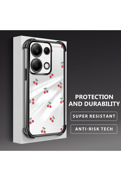 Hontinga جراب هاتف شفاف من السيليكون الناعم متوافق مع هاتف Xiaomi Redmi Note ...