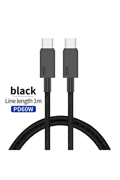 Choice شاحن بلاك لاين 65 واط مسطح بتقنية GaN USB-C، شاحن حائط سريع ثنائي المن...