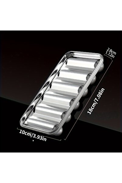 Choice قالب سجق من الفولاذ المقاوم للصدأ، قالب سجق لحم خنزير، سجق، معجنات قابلة للطهي على البخار، طعام تكميلي، هوت دوغ