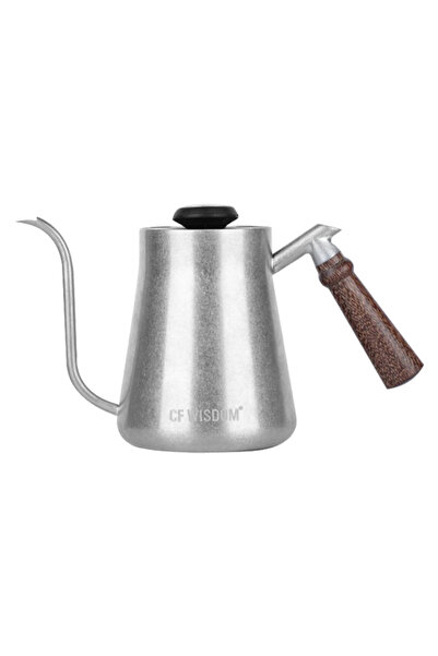 Choice ZM-FGSC01 CF WISDOM Vintage Classic Silver Stainless Steel 600ML Coffe...