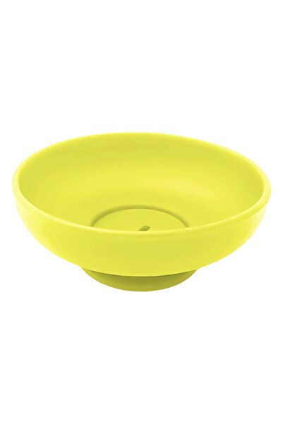 Choice3 حامل مصاصات سيليكون أصفر اللون، قطعة واحدة، مانع للتنقيط، حامل ثلج سي...