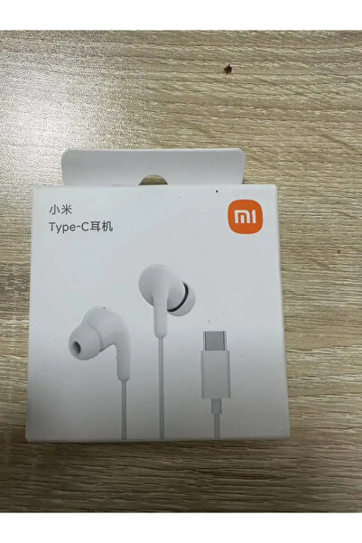 Xiaomi WHITE Original Type-C Headphone Waterproof Wired Earphones with Microphone Stereo Earbuds Sports...