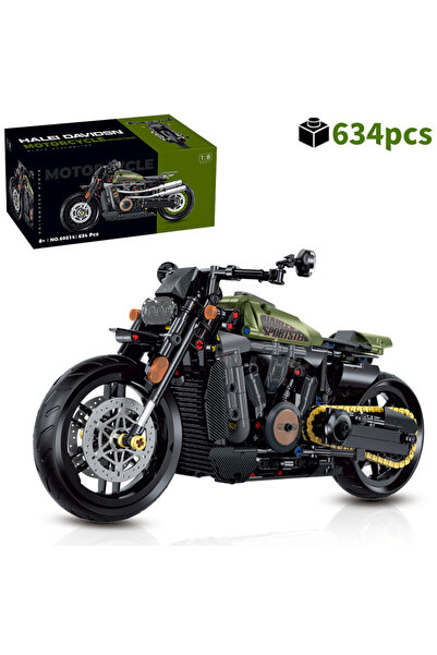 Choice مكعبات بناء دراجة نارية بدون صندوق، دراجة نارية دوق هارليز، قاطرة، درا...