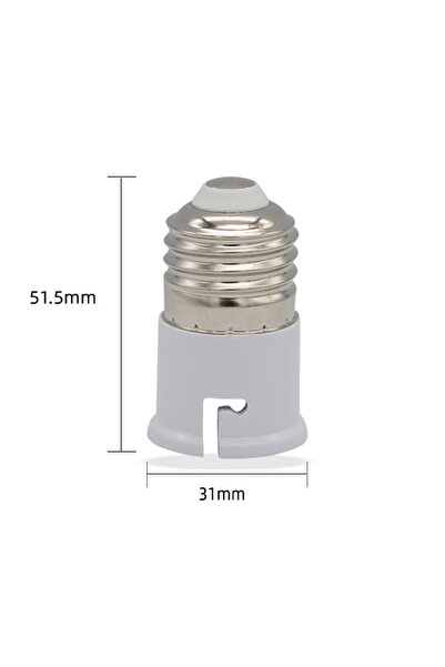 Choice B22 to E27 conversion headlight mount mount to large screw E27 adapter...