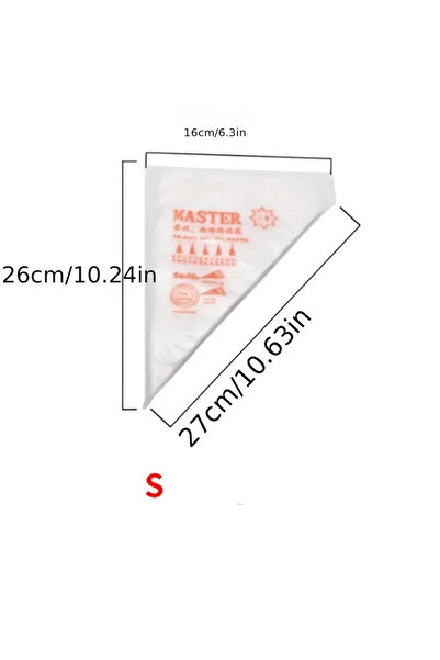 Choice ١٠٠ كيس معجنات سميك للاستخدام مرة واحدة، أكياس تزيين الكيك شديدة المتا...