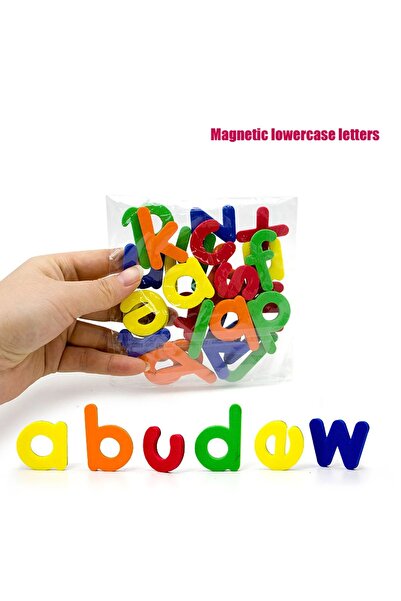 Choice 26 lowercase letters Magnetic Letters Numbers Alphabet ABC.123 Fridge ...