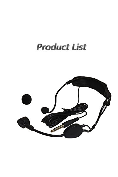 Choice DM-193 ميكروفون سلكي احترافي جديد يُثبّت على الرأس، محمول ومرن، مناسب لـ