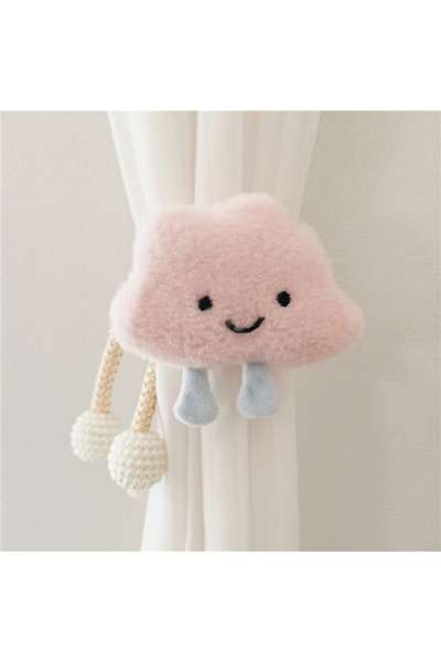 Choice Pink Daisy Flower Pearl Clasp Tieback Window Curtain Buckle Clip Kids ...